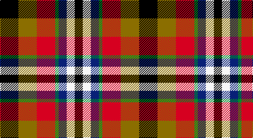 K/32 Y32 R32 G6 DB14 W14 K/14 tartan