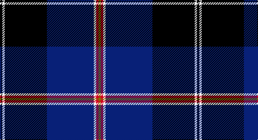 K/4 W4 K72 DB80 W4 R4 Y/4 tartan