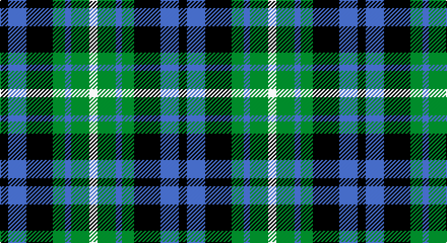 K/8 B18 K26 G12 B6 G18 W/8 tartan