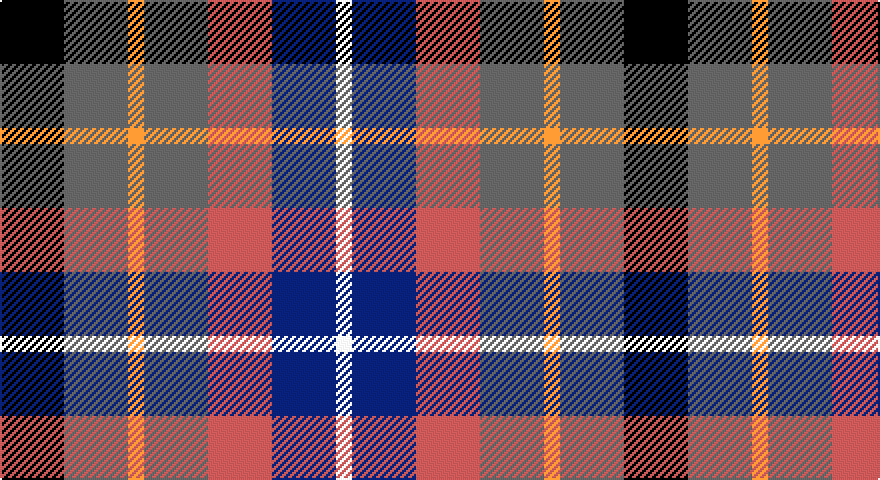 K/32 N32 LO8 N32 R32 DB32 W/8 tartan