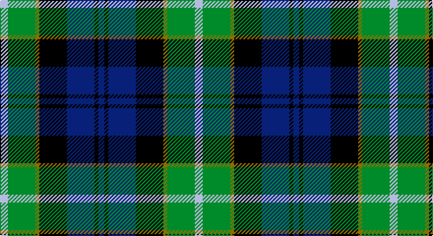 LB/8 G28 Y4 K28 DB28 K4 DB/6 tartan