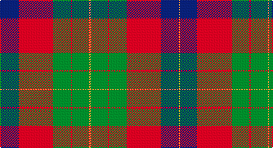 LO/2 DB28 R56 G28 R2 G28 LO/2 tartan
