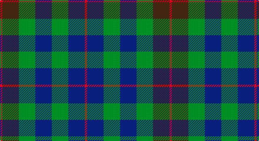 R/4 DO28 G28 DB28 G28 DB28 R/4 tartan