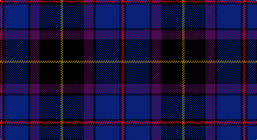 R/4 K4 DB40 K4 DP16 K36 Y/4 tartan