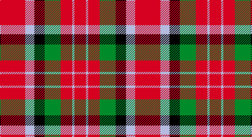 R/44 LB16 K18 G28 R20 LB4 R/20 tartan