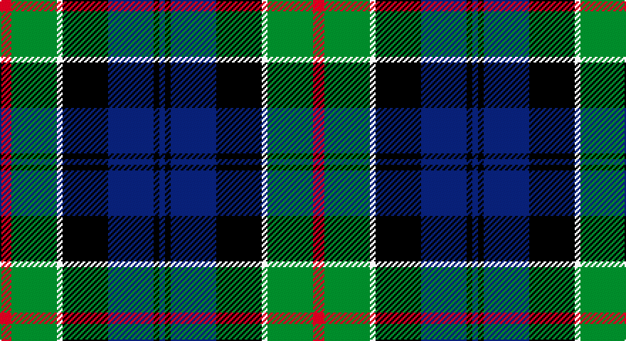 R/8 G32 W4 K32 DB32 K4 DB/4 tartan