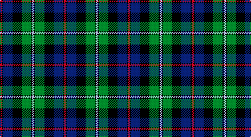 R/4 K2 DB16 K16 G16 K2 LB/4 tartan