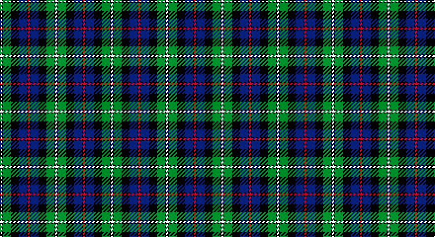 W/2 K1 G8 K8 DB8 K1 R/2 tartan