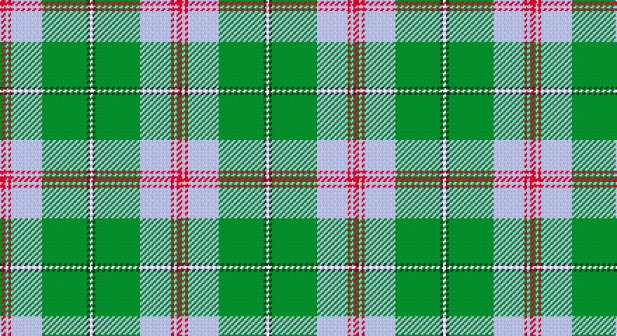 R/4 LB2 R2 LB22 G32 DG2 W/2 tartan