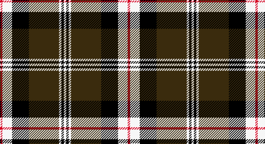 R/4 W16 K28 DY50 W4 K4 W/4 tartan