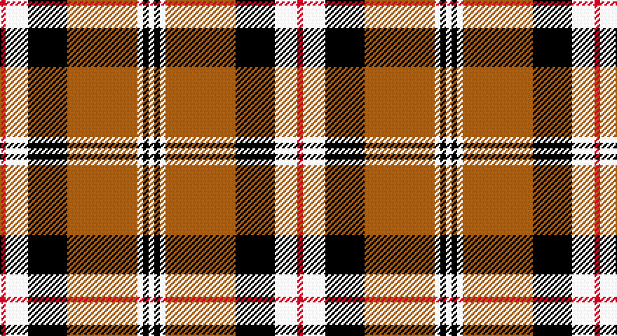 R/4 W16 K28 O50 W4 K4 W/4 tartan