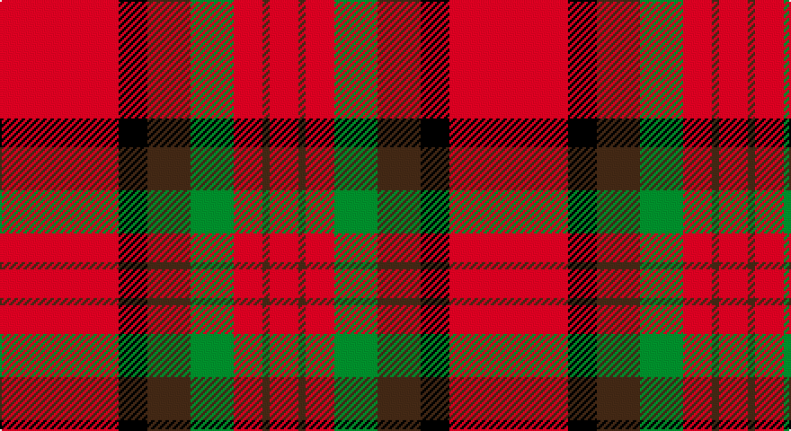 R/66 K16 DO24 G24 R16 DO4 R/16 tartan