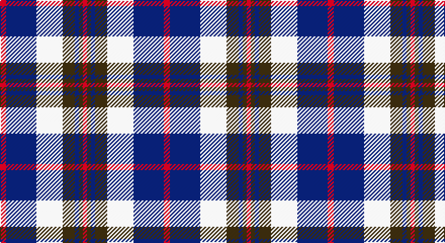 R/6 DB30 W26 DY12 DB4 DY4 R/4 tartan