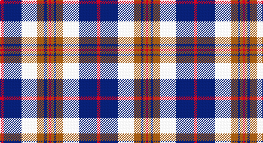 R/6 DB30 W26 O12 DB4 O4 R/4 tartan