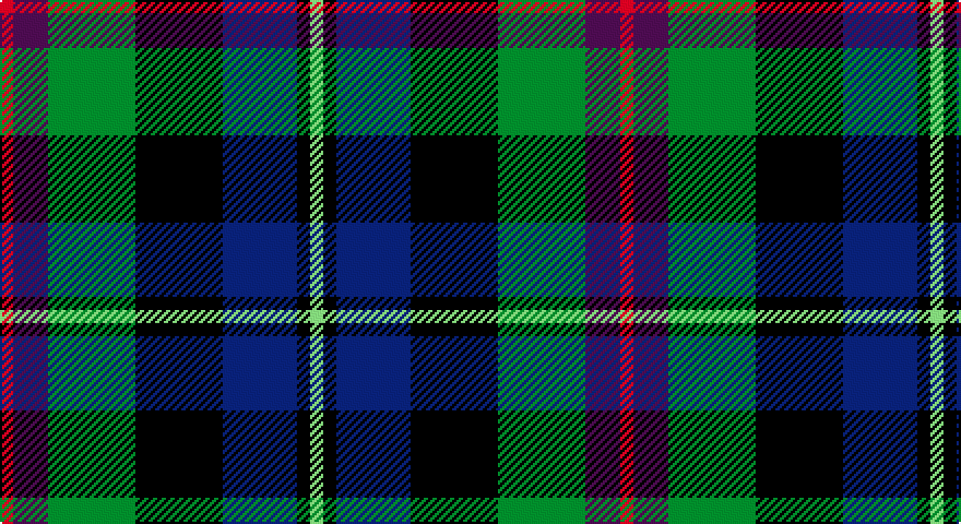 R/6 DP16 G40 K40 DB34 K6 LG/6 tartan