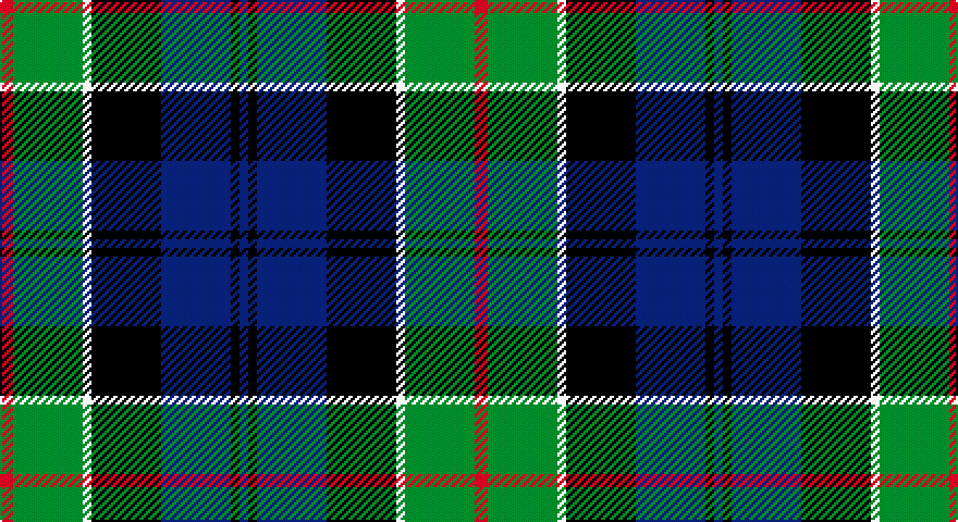 R/6 G32 W4 K32 DB32 K4 DB/4 tartan