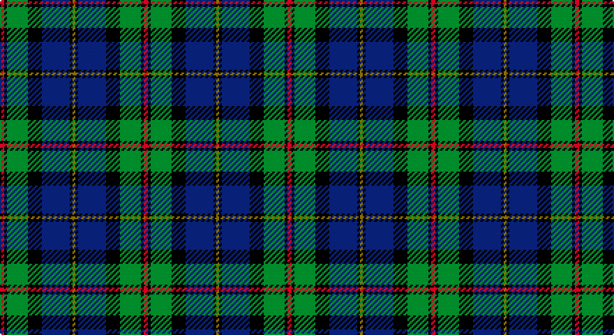 R/3 K2 G15 K10 DB20 K2 Y/2 tartan