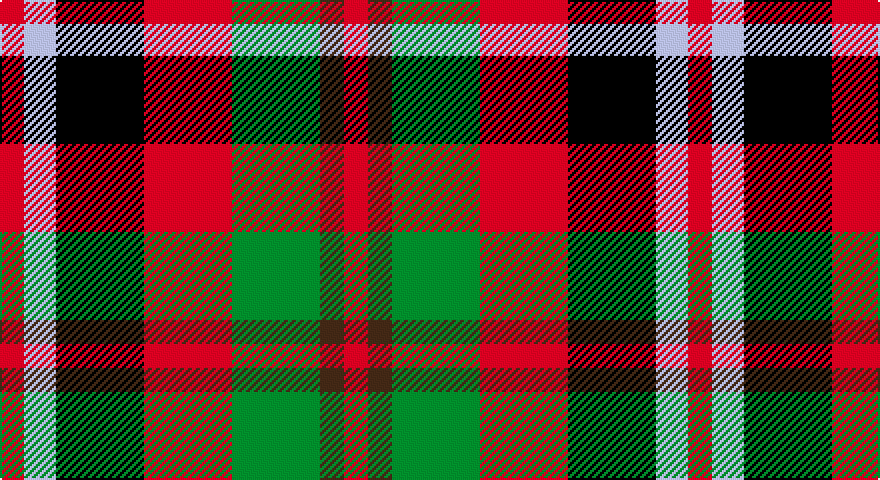 R/12 LB16 K44 R44 G44 DO12 R/12 tartan