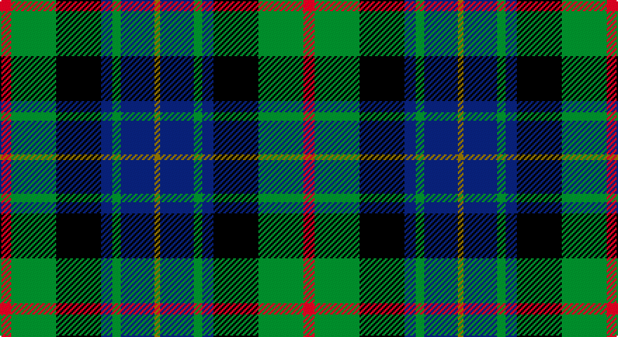 R/8 G32 K32 DB8 G6 DB24 Y/4 tartan