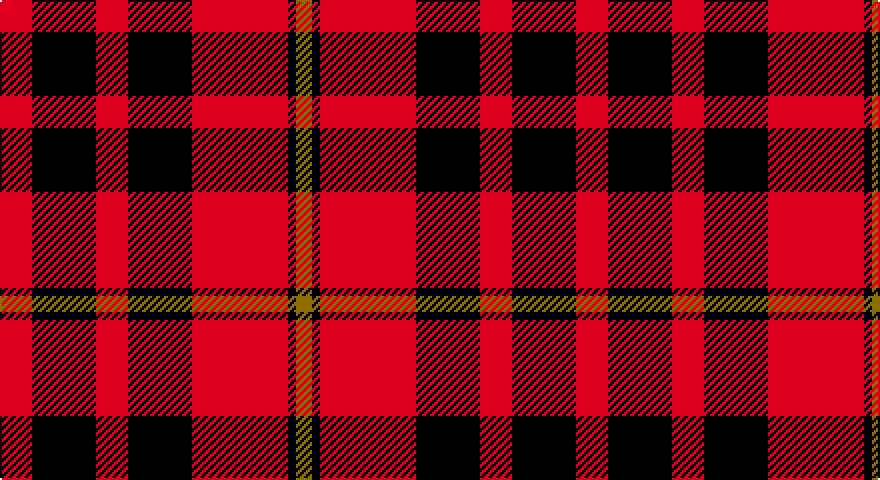 R/16 K32 R16 K32 R48 K4 Y/8 tartan