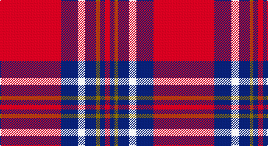 R/100 DB28 W12 DB18 Y6 DB8 R/8 tartan