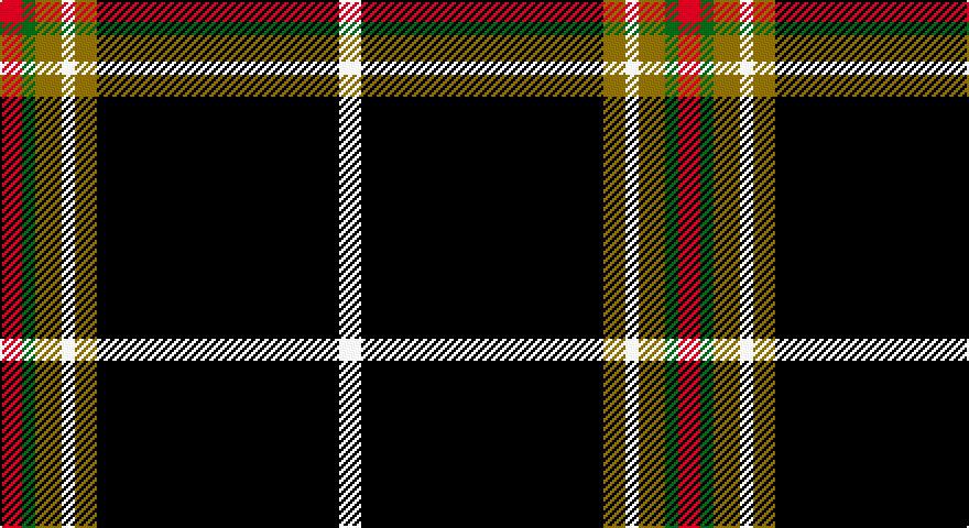 R/10 DG6 Y12 W6 Y10 K110 W/10 tartan