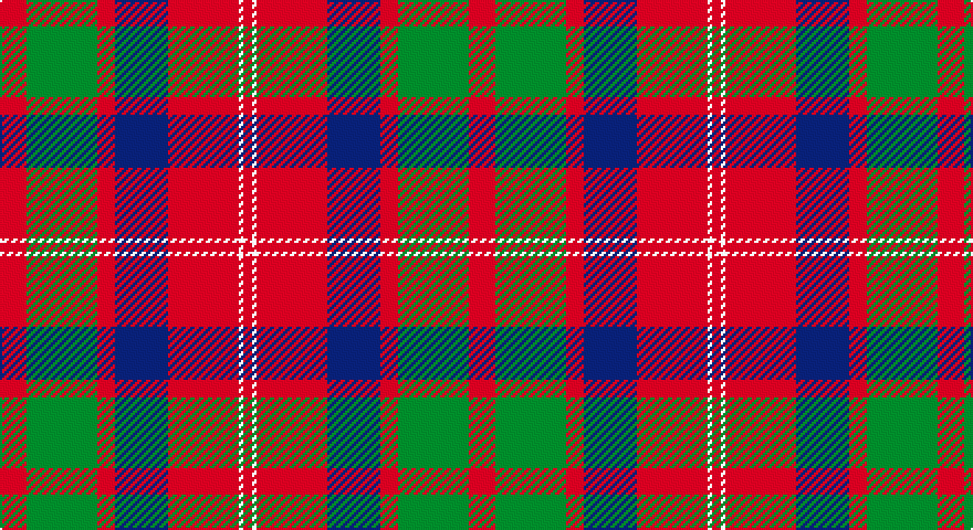 R/12 G32 R8 DB24 R32 W2 R/4 tartan