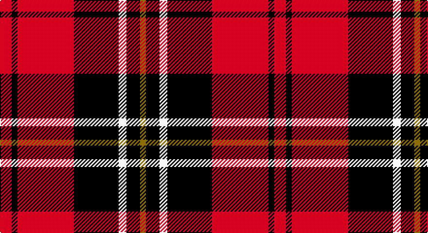 R/12 K6 R58 K46 W8 K14 Y/6 tartan