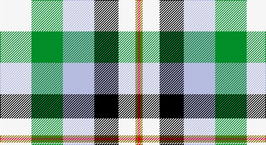 W/52 G52 LB52 K40 W28 Y4 R/4 tartan