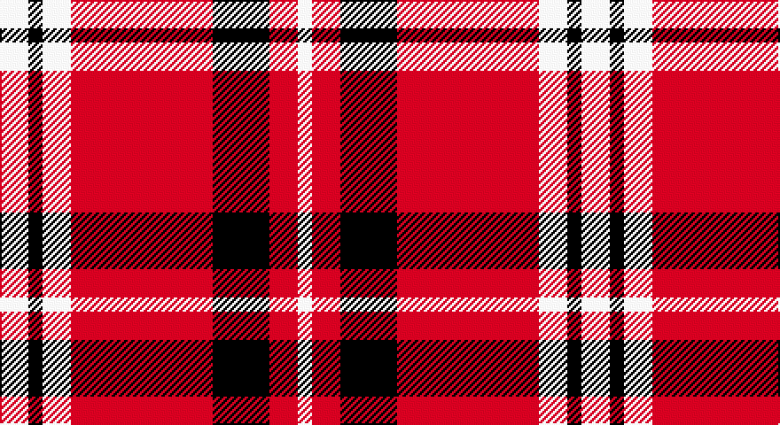 W/16 K8 W16 R80 K32 R16 W/8 tartan
