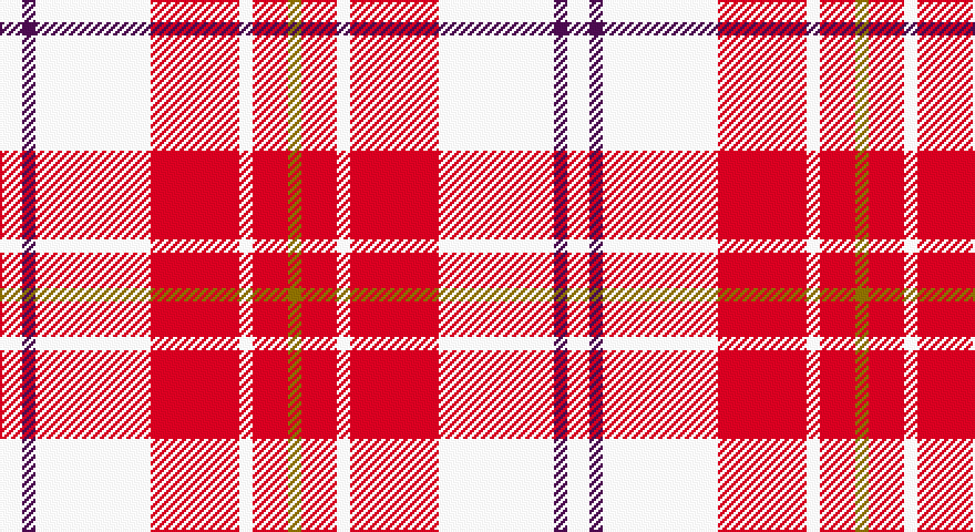 W/10 DP6 W52 R40 W6 R16 Y/6 tartan