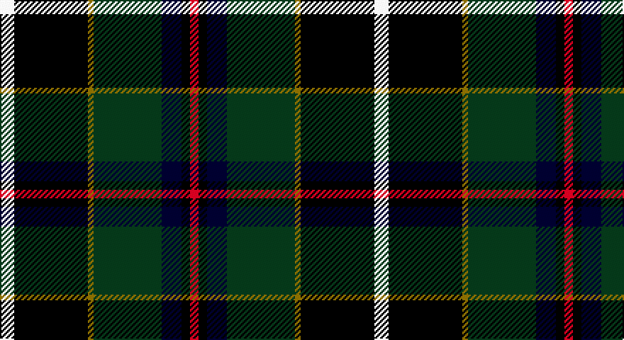 W/10 K52 Y4 DG48 Ki14 K6 R/6 tartan