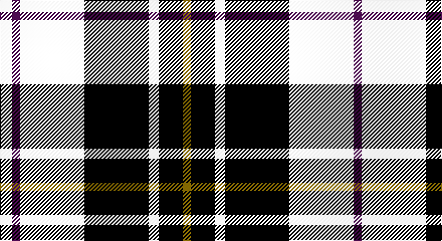 W/12 DP8 W64 K64 W10 K24 Y/8 tartan