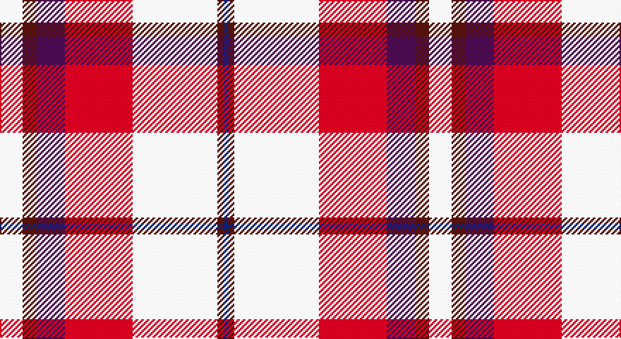 W/16 DR10 DP20 R48 W60 DR4 DB/4 tartan