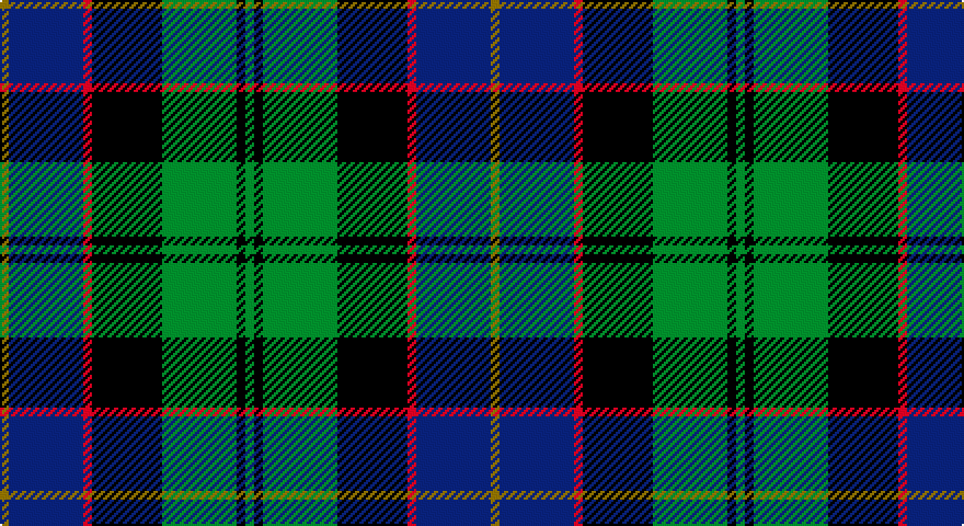 Y/4 DB34 R4 K32 G34 K4 G/4 tartan