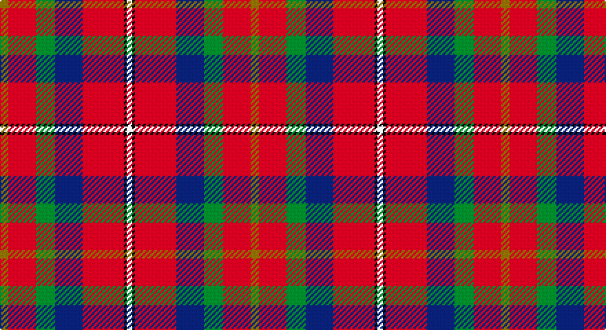 Y/6 R20 G14 DB20 R30 K2 W/4 tartan