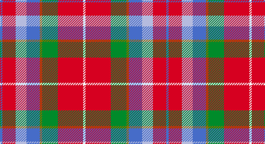 B/4 R22 LB18 B22 Y4 G26 R42 W/4 tartan