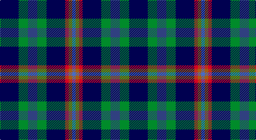 DB/32 G16 DBi16 G16 DB32 R6 O6 B/6 tartan