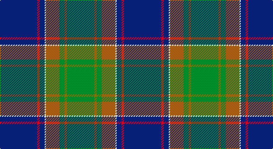 DB/60 R4 DB8 W2 O22 G8 Y4 G/44 tartan