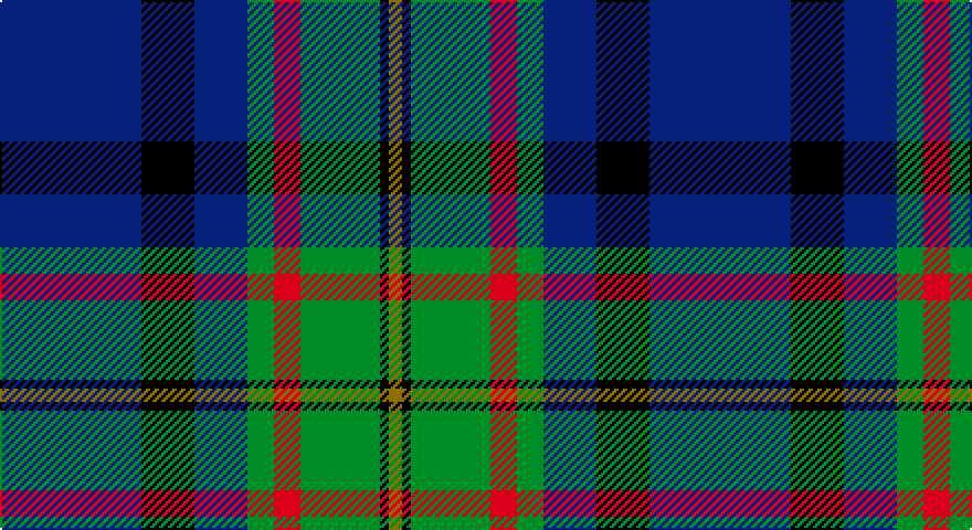 DB/64 K24 DB24 G12 R12 G36 K4 Y/6 tartan