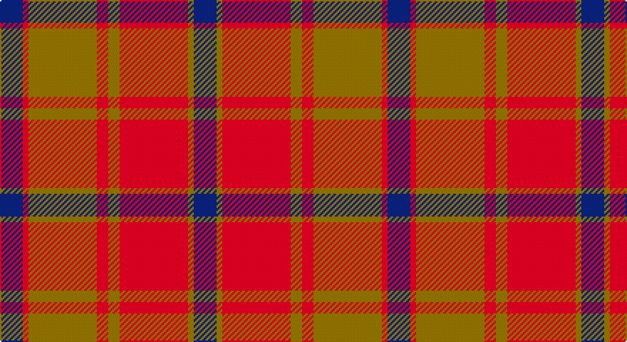 DB/16 R4 Y48 R8 Y8 R48 Y4 DB/16 tartan