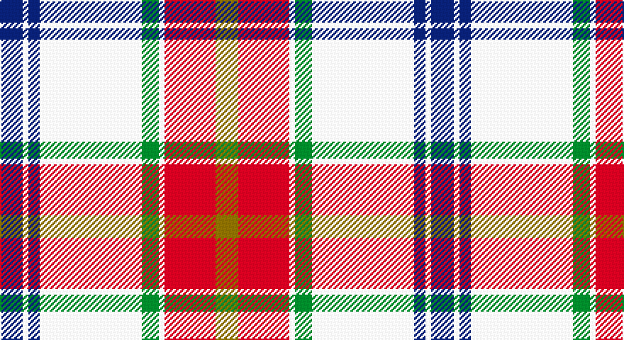DB/16 W4 DB8 W72 G12 W4 R36 Y/16 tartan