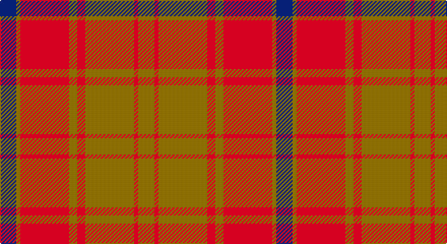 DB/16 Y4 R48 Y8 R8 Y48 R4 Y/16 tartan