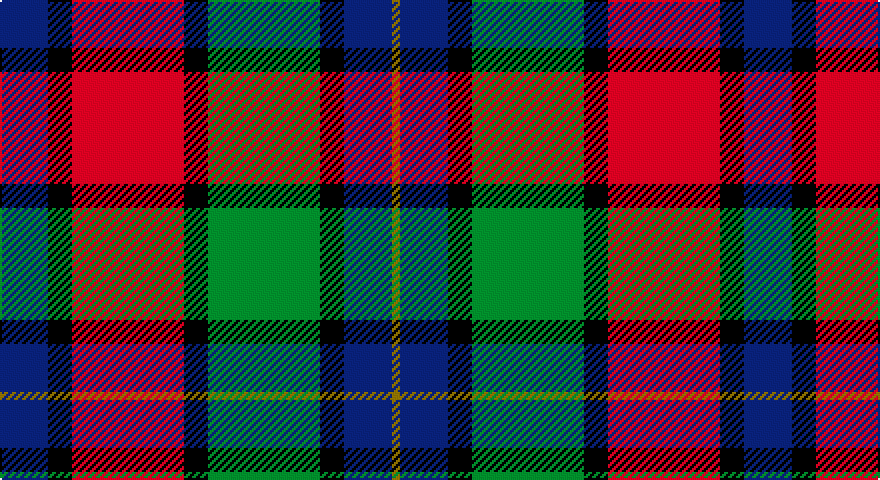DB/24 K12 R56 K12 G56 K12 DB24 Y/4 tartan