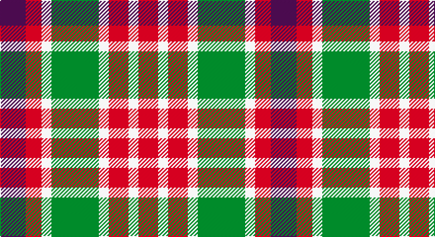 DP/26 R16 W10 G48 W10 R20 W10 R/20 tartan