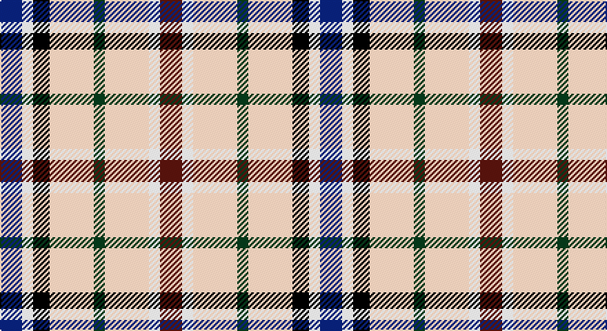 DB/16 Wi8 K12 W32 DG8 W32 Wi8 DR/16 tartan