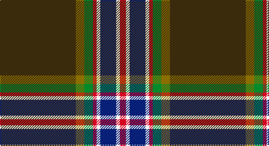 DY/124 Y14 G14 R6 W6 DB26 W6 R/10 tartan