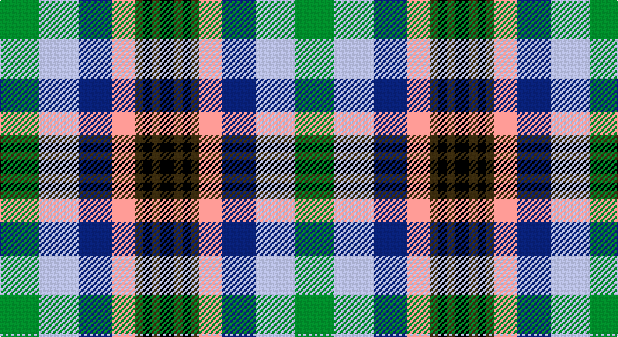 G/28 LB28 DB24 LR16 DY6 K6 DY6 K/10 tartan