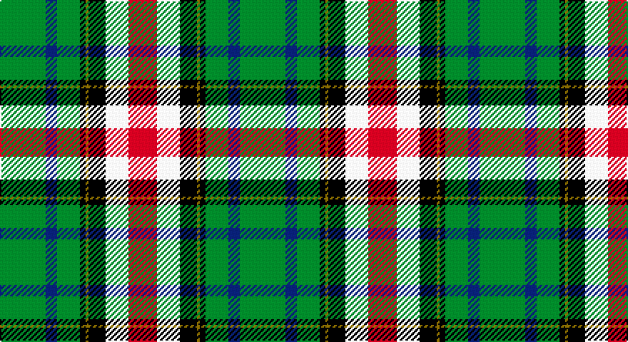 G/32 DB8 G16 K4 Y2 K12 W16 R/20 tartan
