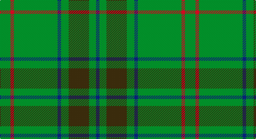 G/18 R6 G75 DB6 G13 DY35 G12 DB/6 tartan